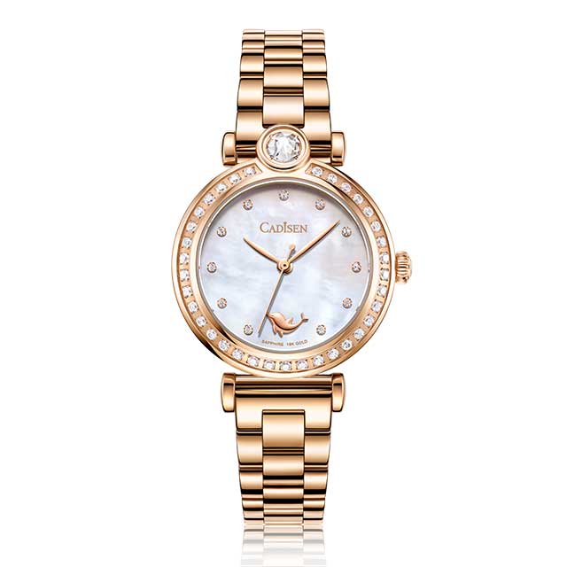 Small gold watch series C9008L